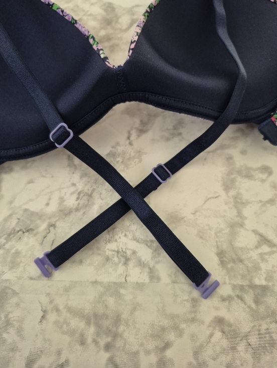 Victoria's Secret Sexy Tee Smooth Push Up Bra Convertible Straps Floral Print - Picture 5 of 9